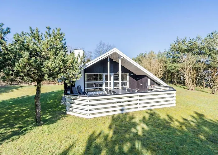 Сasa de vacaciones Bright With Covered Terrace-by Traum Nørre Nebel